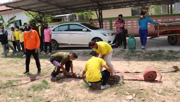 โครงการอบรมฝึกซ้อมการป้องกันและบรรเทาสาธารณภัย